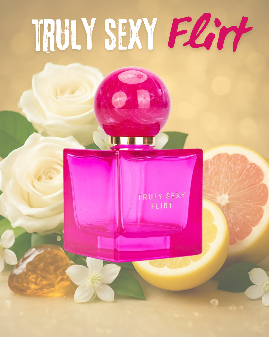Truly Sexy Flirt - Fragancia de lujo con feromonas